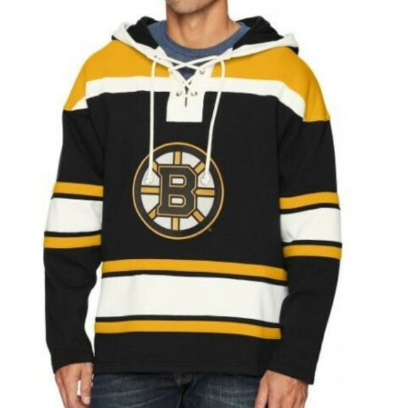 bruins lacer hoodie